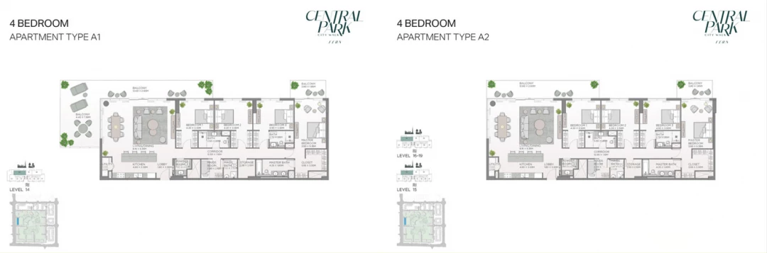 4 Bedroom Apartment