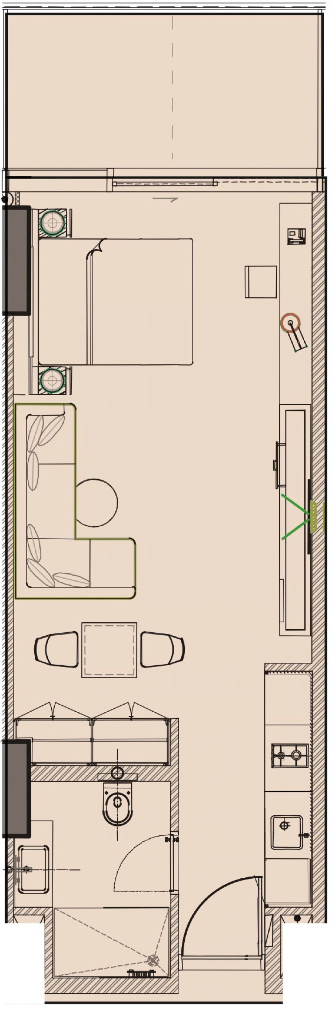 Studio Apartment