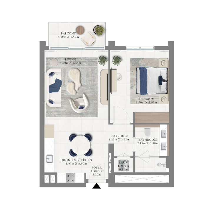 1 Bedrom
