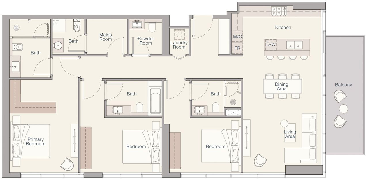 3 Bedroom