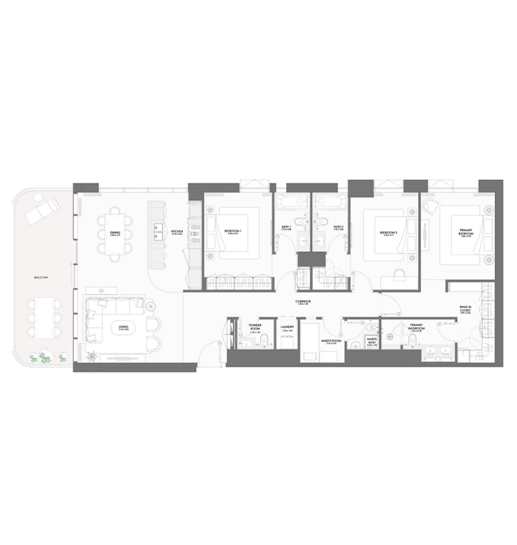 3 BR