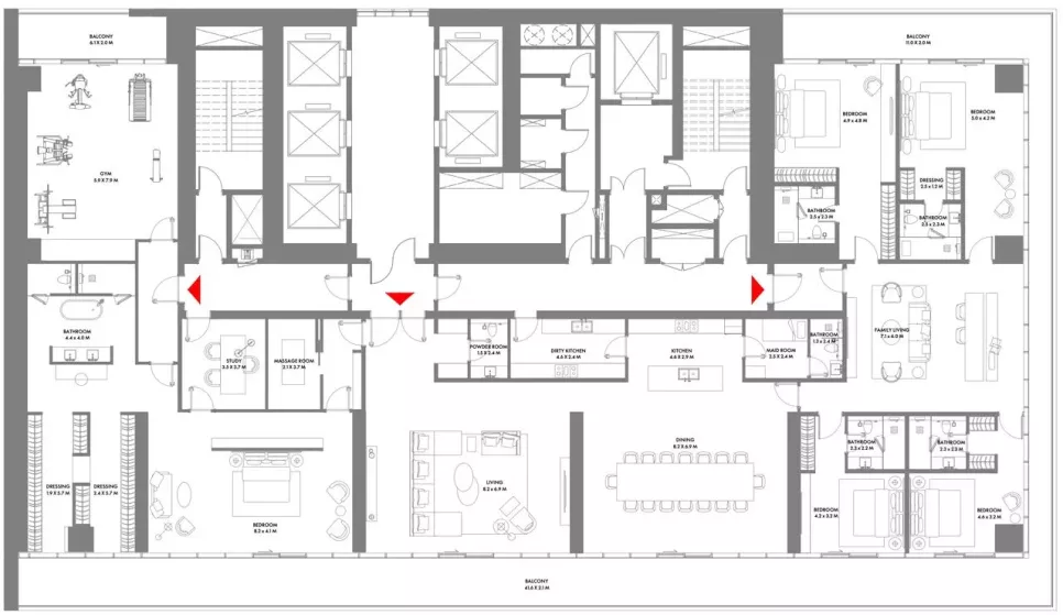 5 Bedroom Penthouse